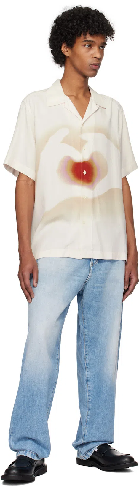 ACNE STUDIOS Blue Loose-fit 1991 Toj Jeans In 228 Light Blue