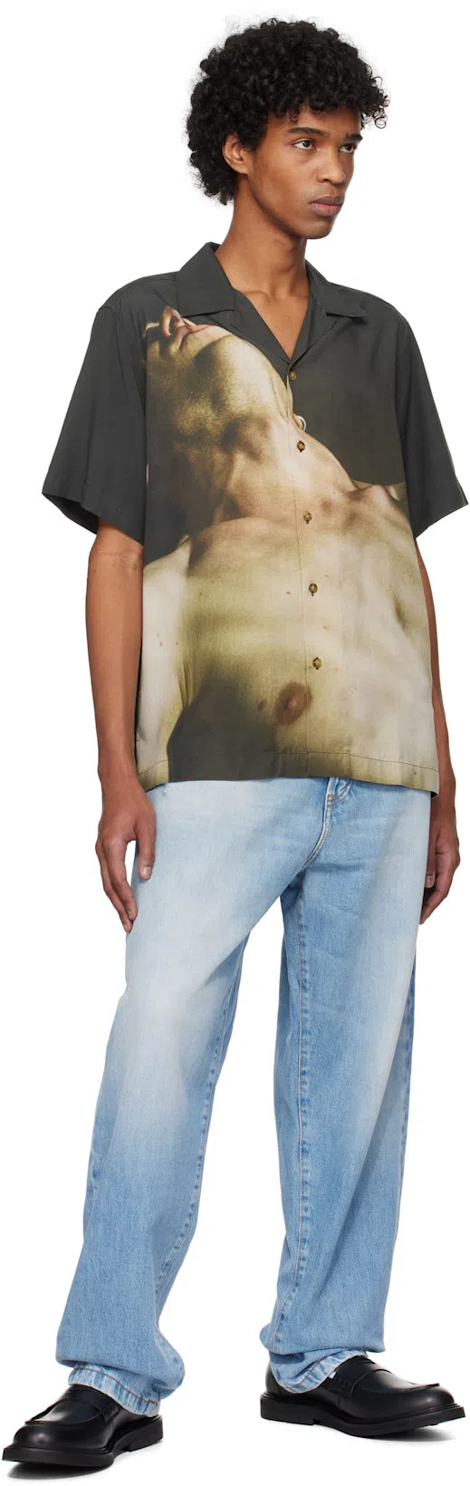 ACNE STUDIOS Blue Loose-fit 1991 Toj Jeans In 228 Light Blue