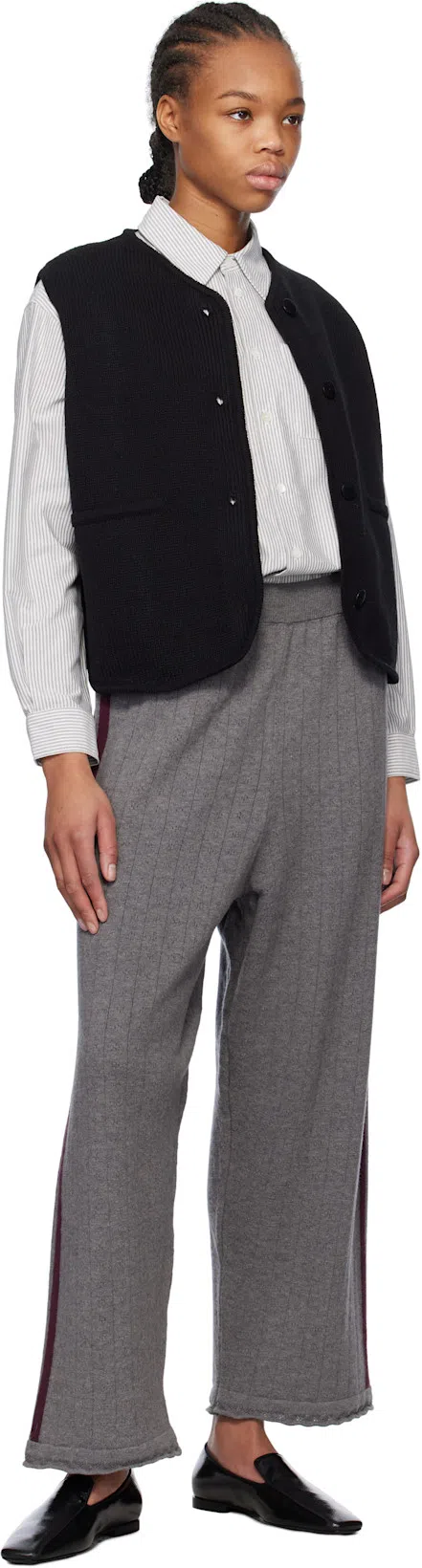 TOTÊME Toteme Woman Loafers Black Size 8 Leather