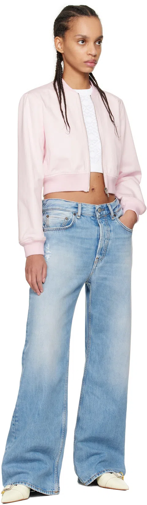 GIVENCHY Blouson With Back Embroidery In Multicolor