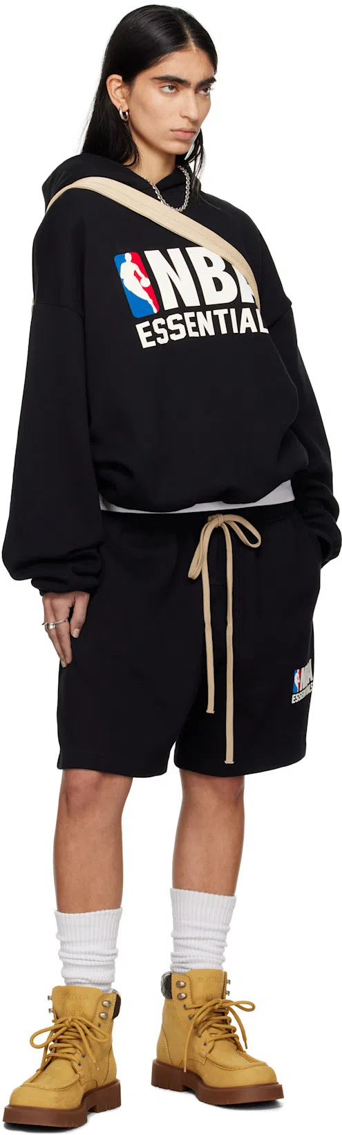 BOTTEGA VENETA Dry Stretch Cotton Ribbed Tank Top In Chalk