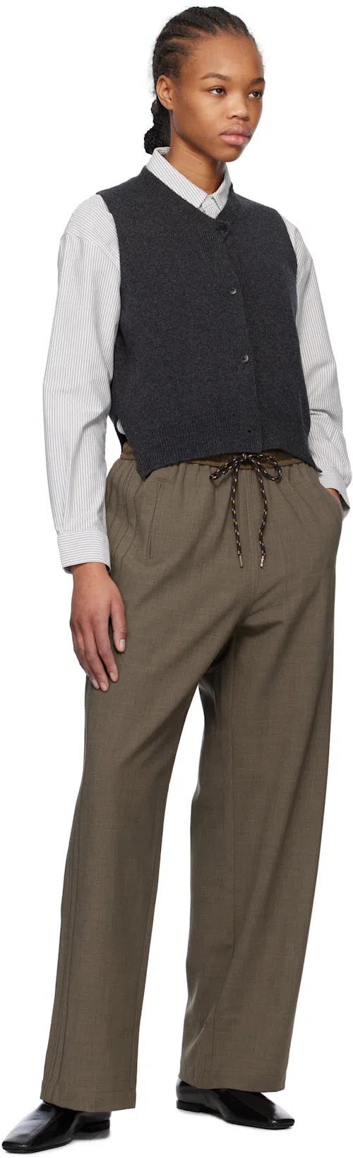 TOTÊME Toteme Woman Loafers Black Size 8 Leather