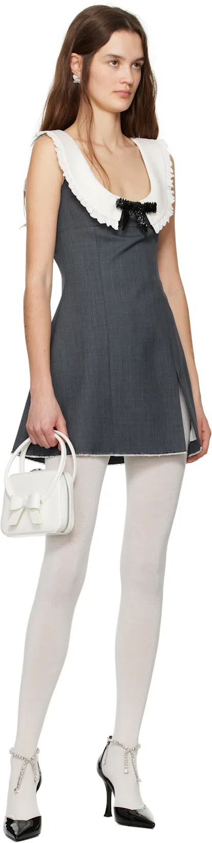 JIMMY CHOO Stevie 100 Patent Leather In Black