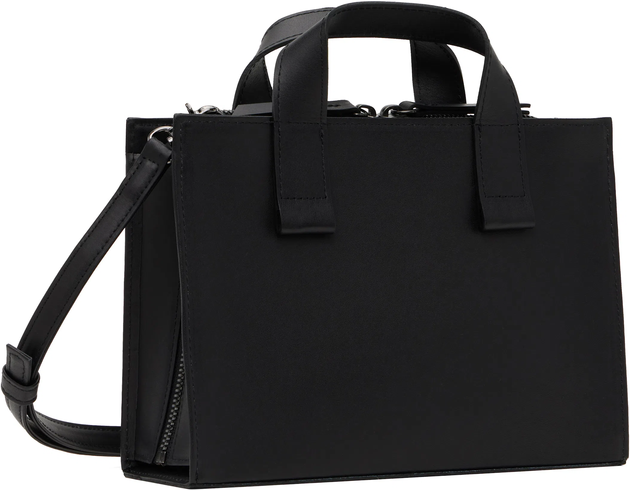 DRIES VAN NOTEN Black Leather Derbys