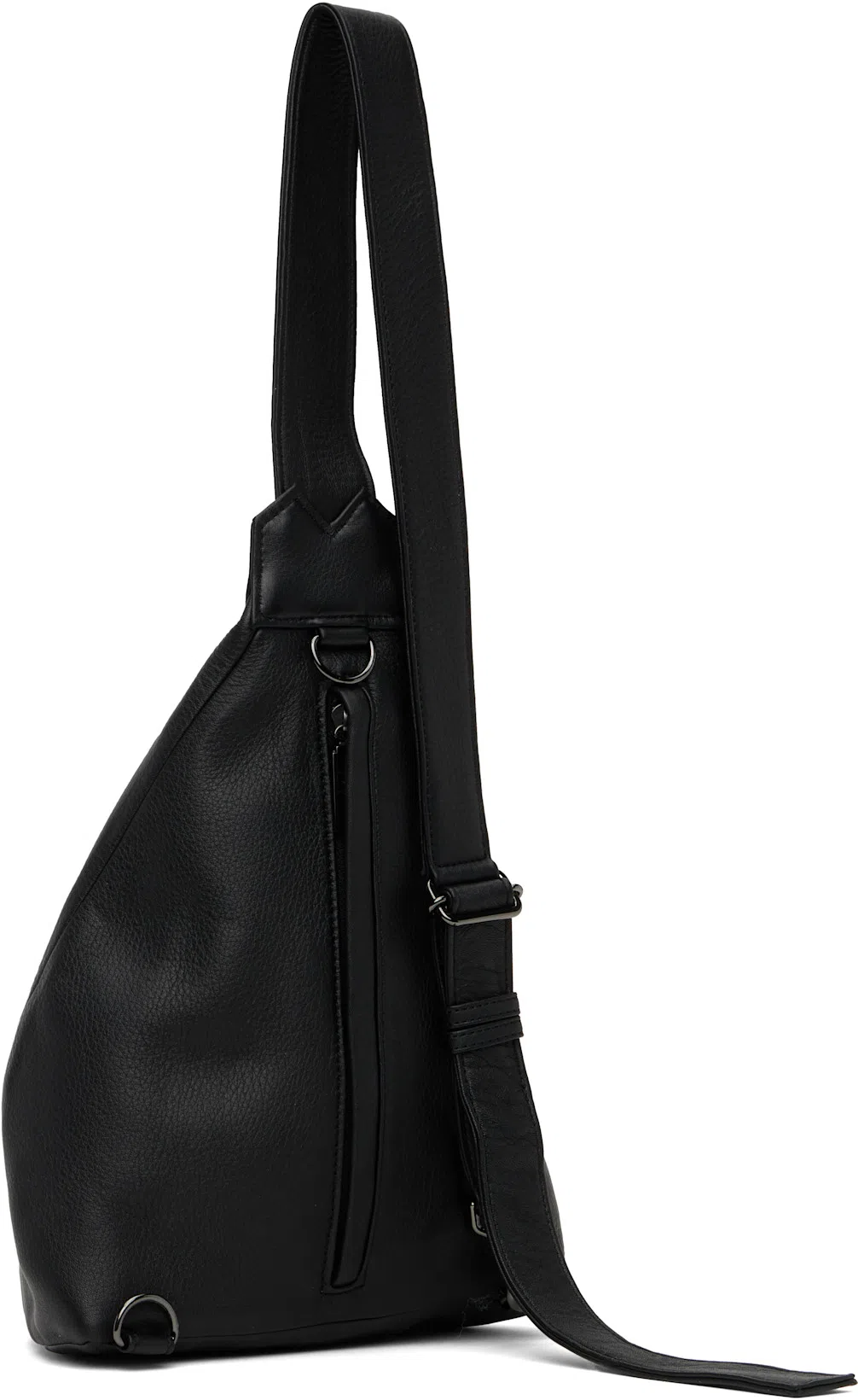 DRIES VAN NOTEN Black Leather Derbys