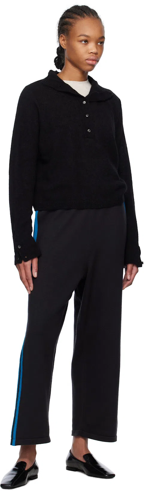 TOTÊME Toteme Woman Loafers Black Size 8 Leather