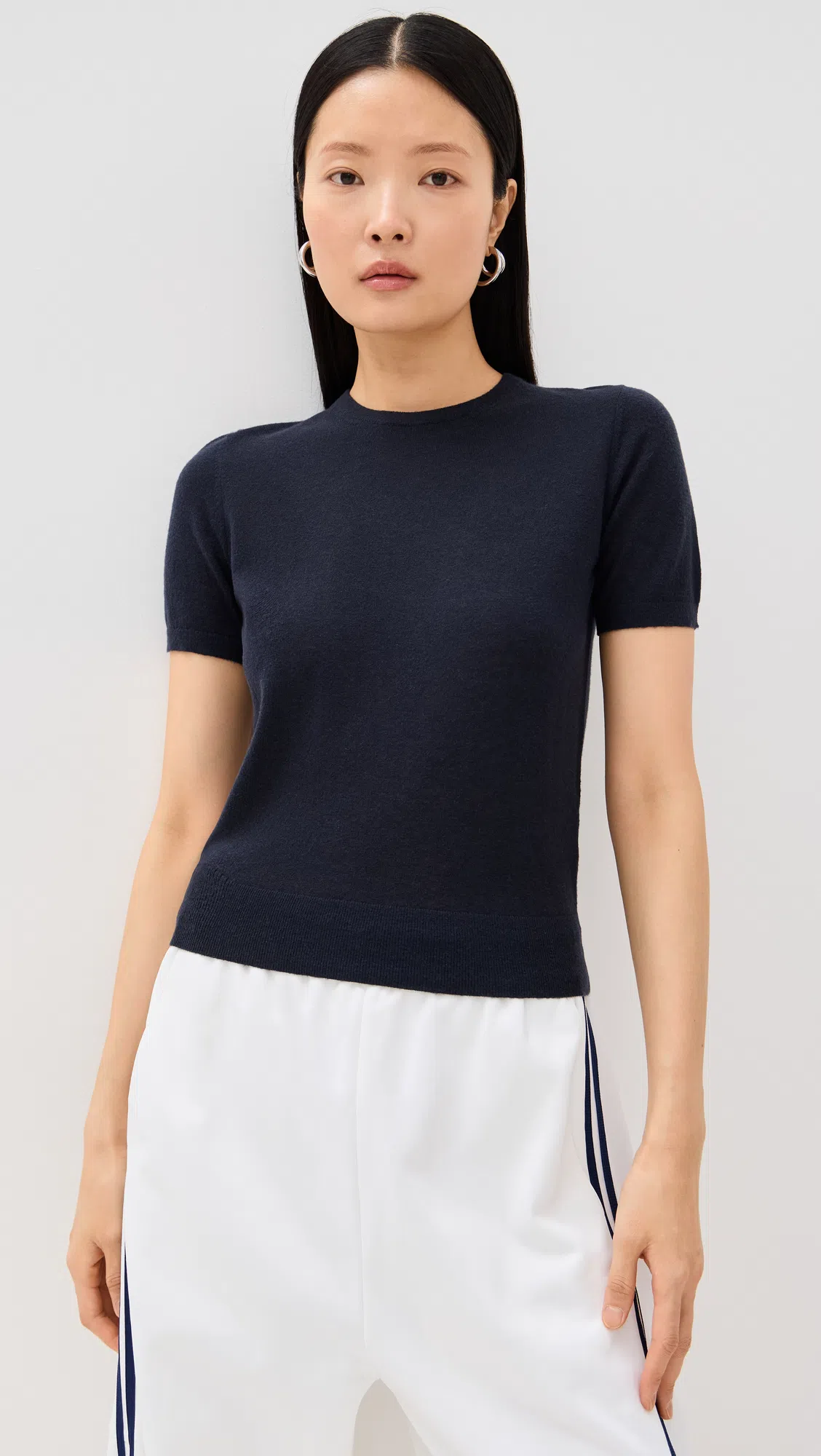 PROENZA SCHOULER Tee Perforated Leather Ballerina Flats In Red