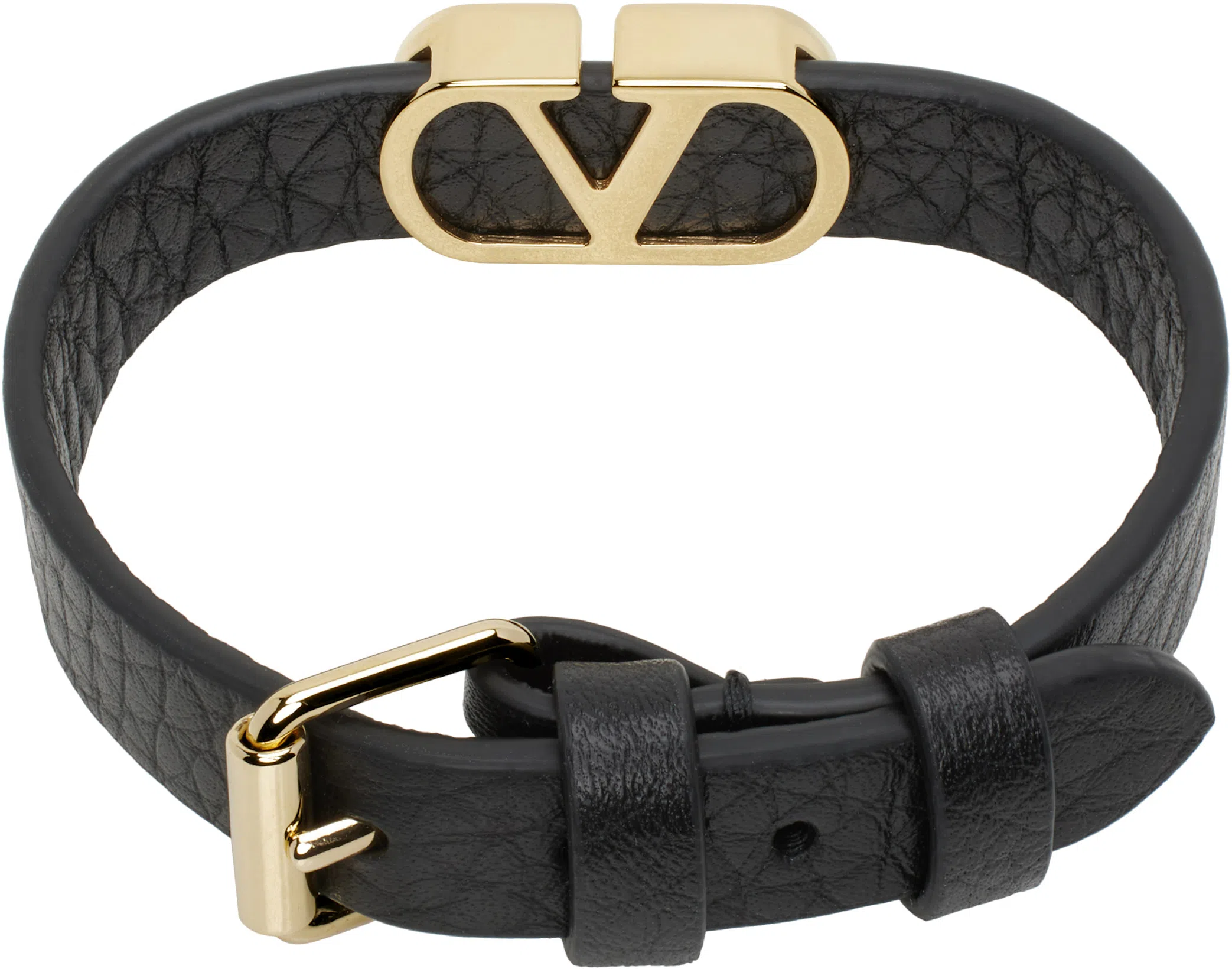 VALENTINO Cotton Piqué Polo Shirt With V-logo Patch In Neutral