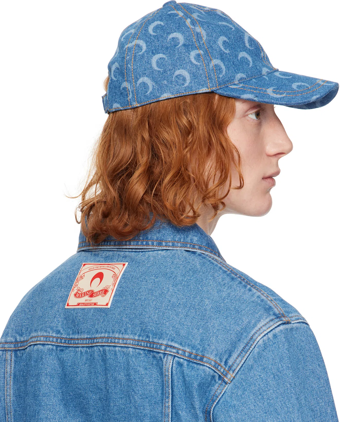 MAISON MARGIELA Distorted Logo T-shirt In White