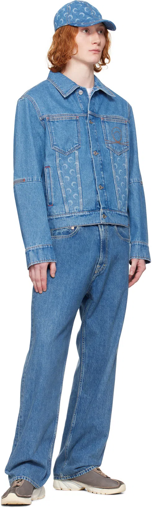 MAISON MARGIELA Distorted Logo T-shirt In White