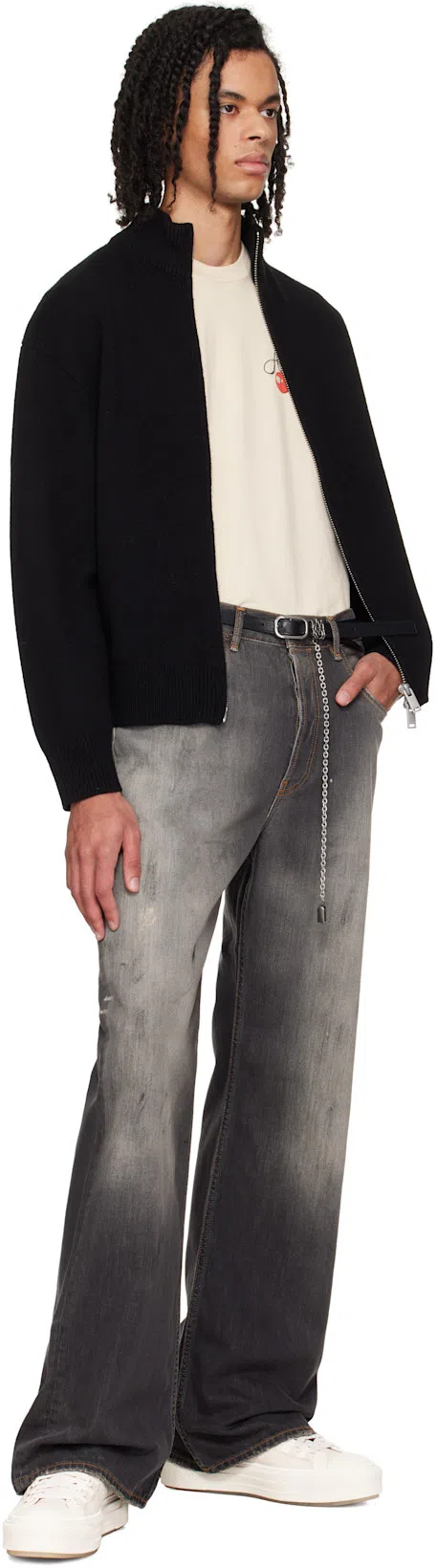 AMIRI Hollywood Oversized T-shirt In Neutral