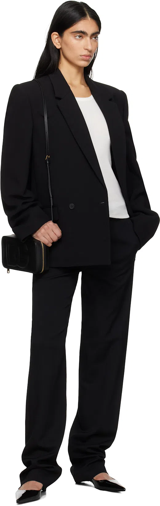 WARDROBE.NYC Black Hailey Bieber Edition Hb Blazer