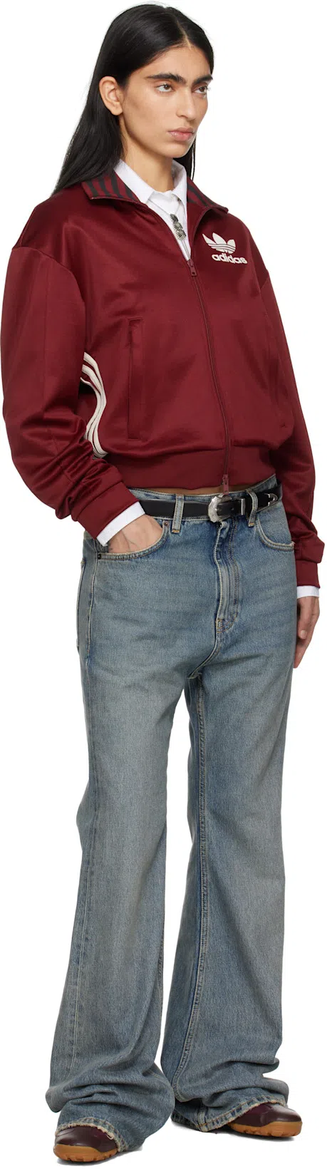 MFPEN White Readers Shirt In Sheer Check