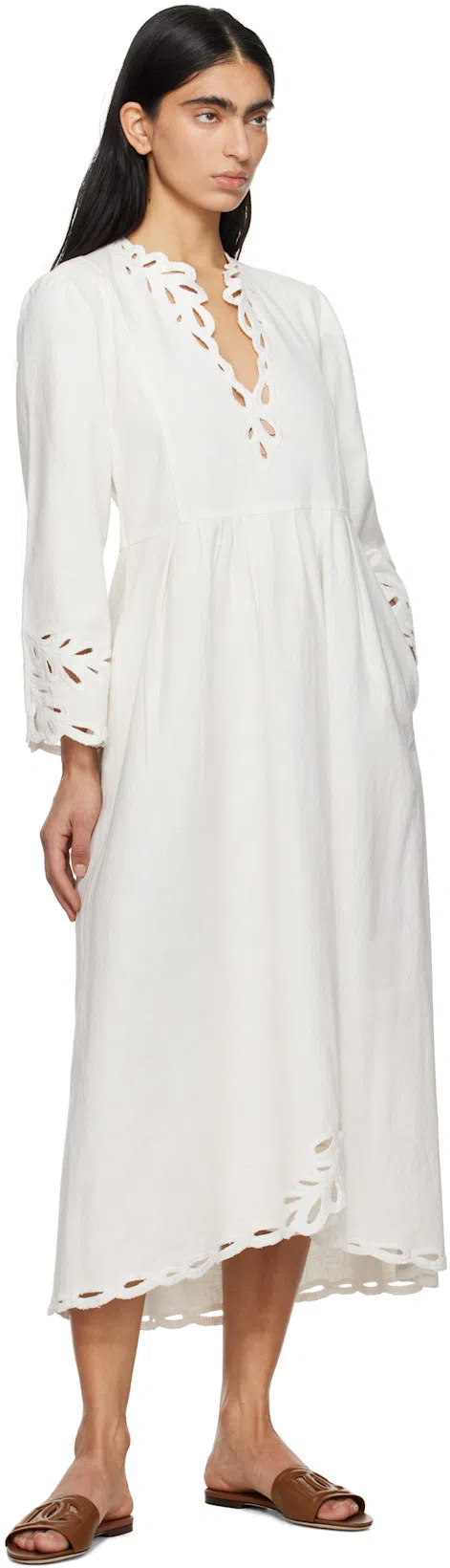 ISABEL MARANT ÉTOILE Veona Dress In White