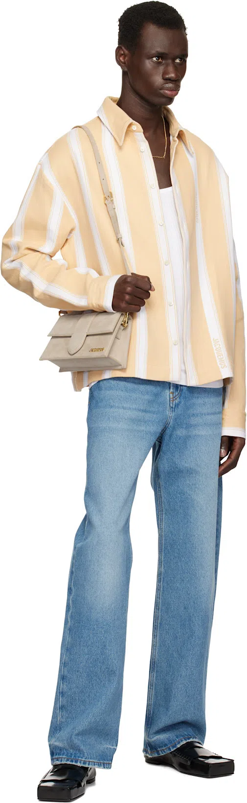 DRIES VAN NOTEN White Ribbed Tank Top In 1 White