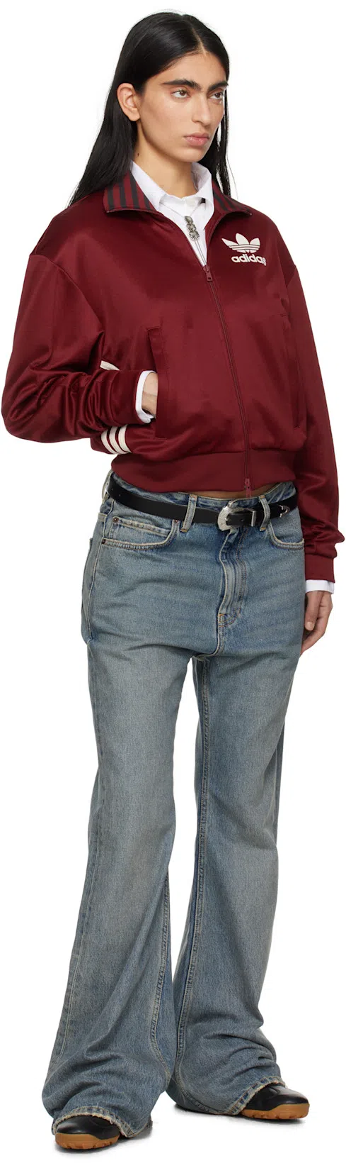 MFPEN White Readers Shirt In Sheer Check