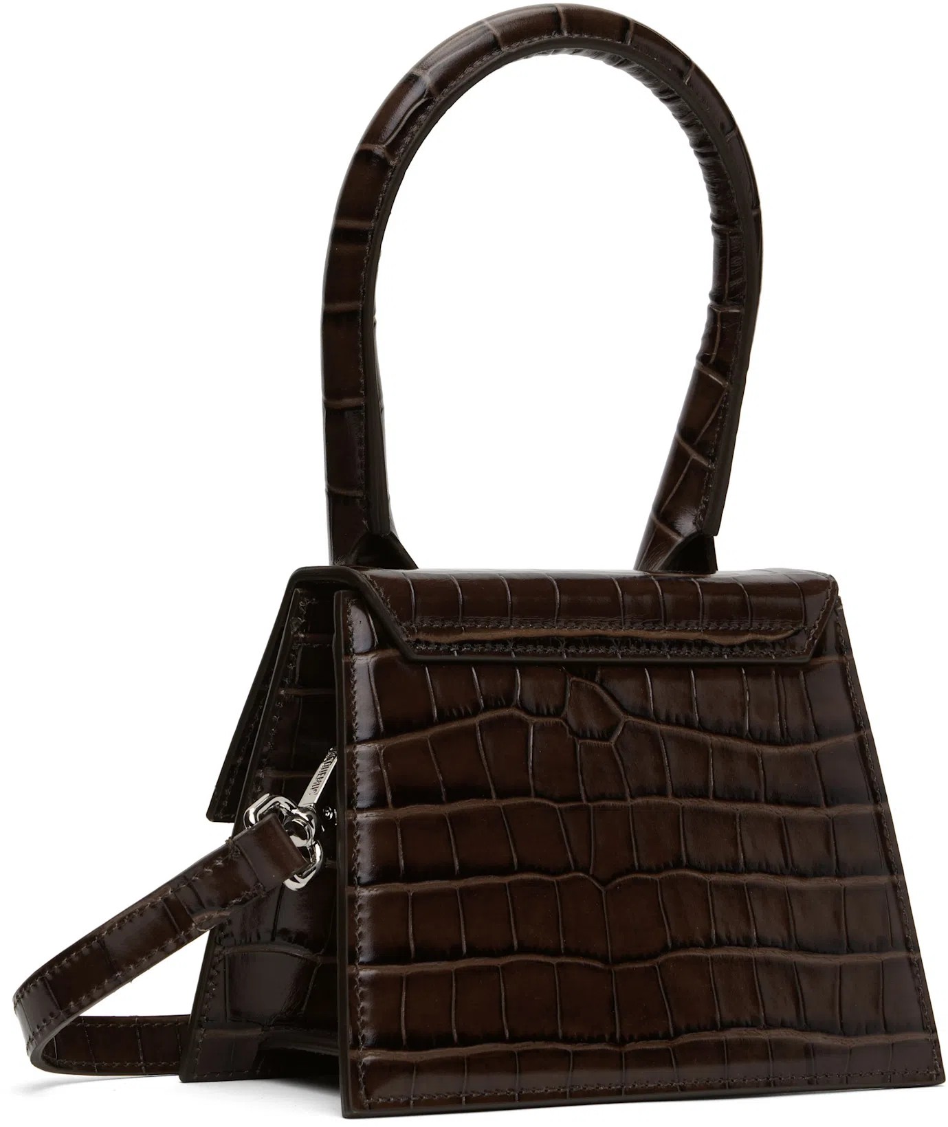 JACQUEMUS Ballerina Mules - Leather - Black