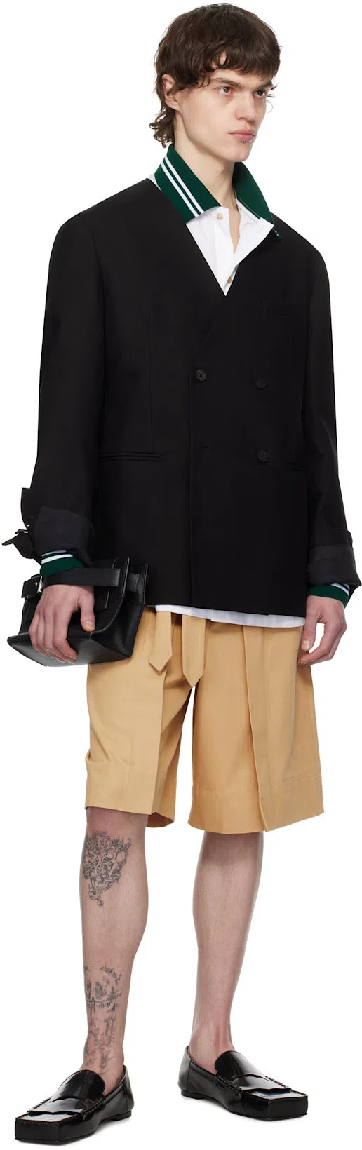 JACQUEMUS White Printed Logo Shirt