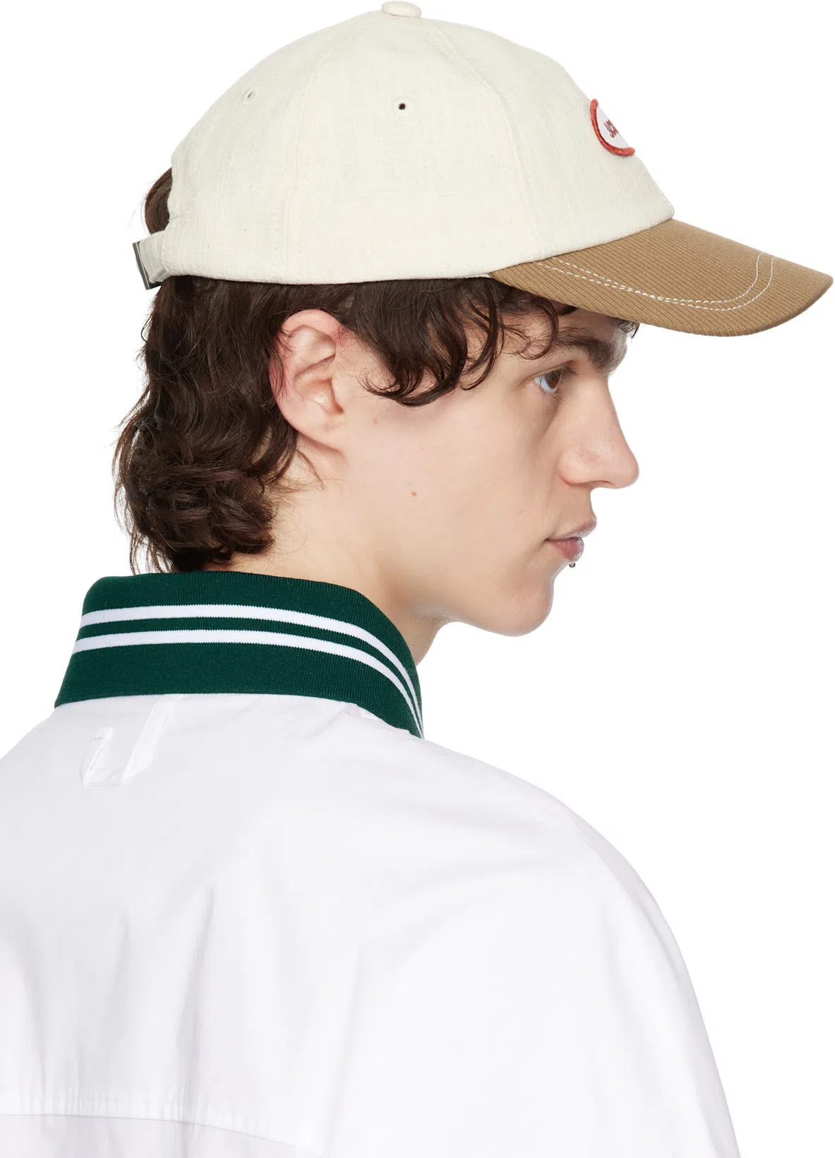 JACQUEMUS White Printed Logo Shirt