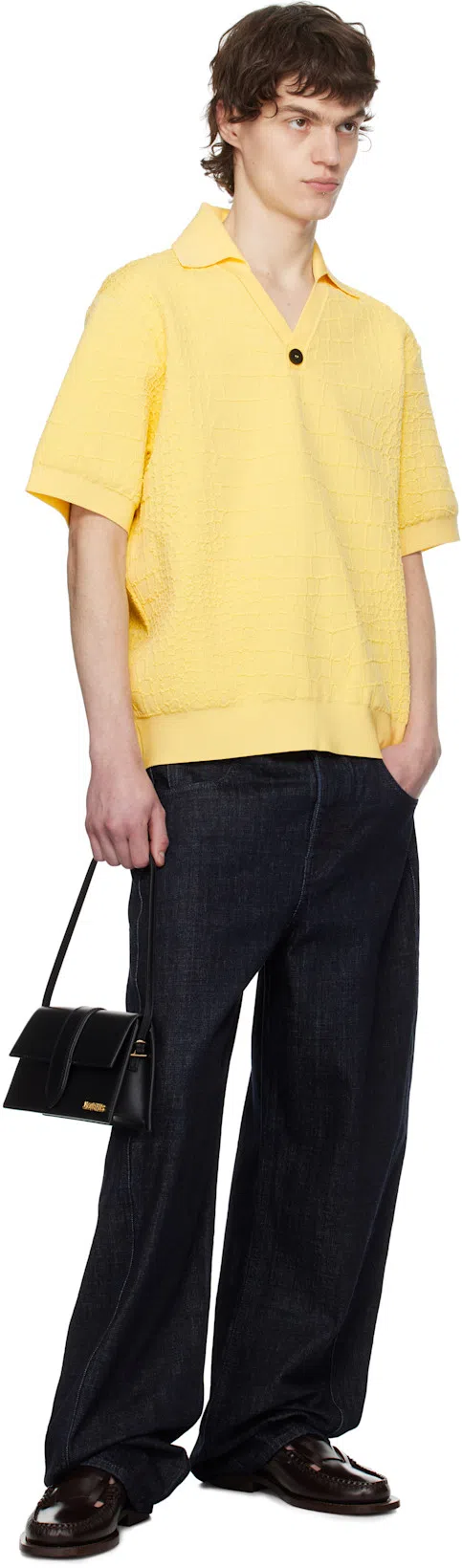 JACQUEMUS Le De-nîmes Mirada Denim Jeans In Blue