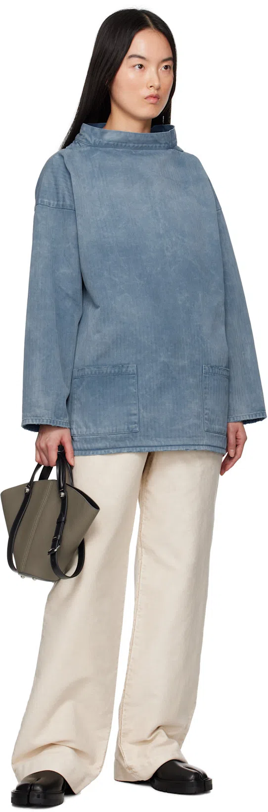 MAISON MARGIELA Tabi County Sandals In H8396 Black