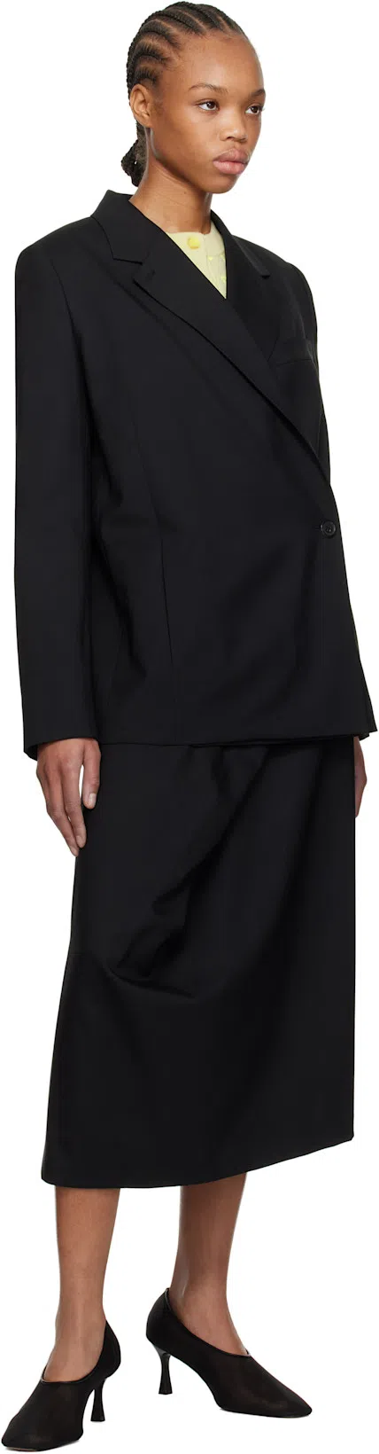 KENZO Green  Paris 'hana Dots' Embroidered Cardigan In 39 Lemon