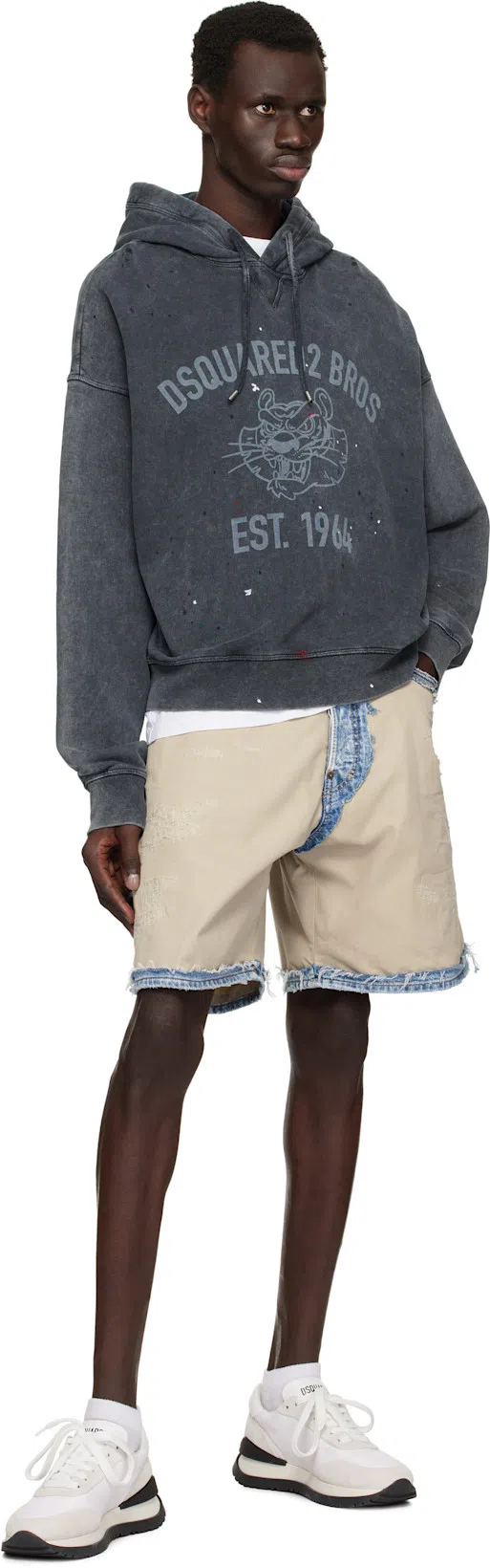 DSQUARED2 Cool Fit Cotton T-shirt In White