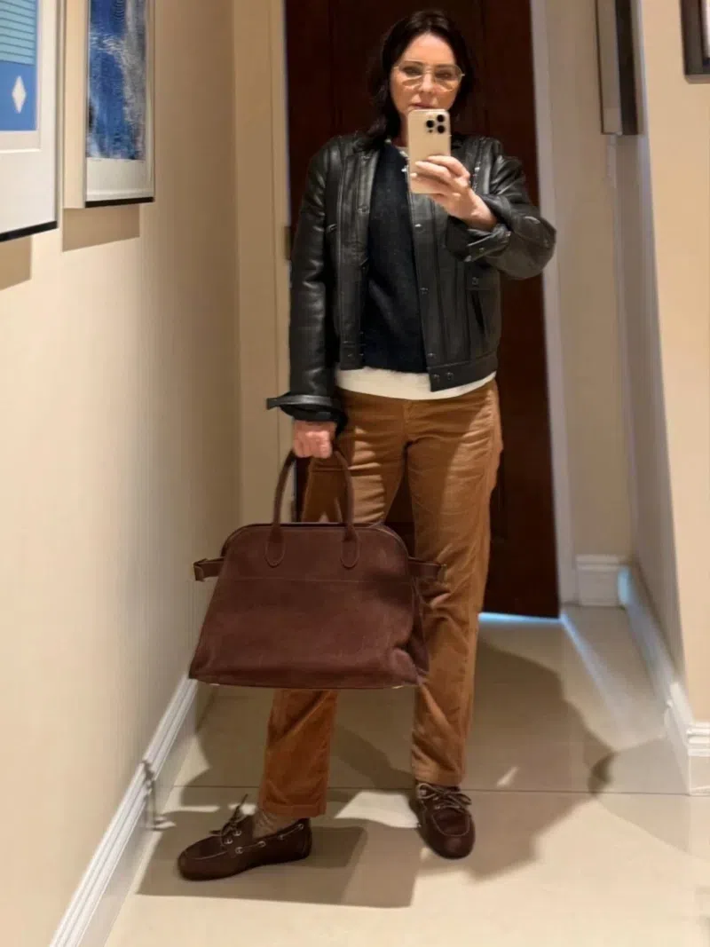 MIU MIU Burnt Brown Moccasin In Vintage Effect Leather