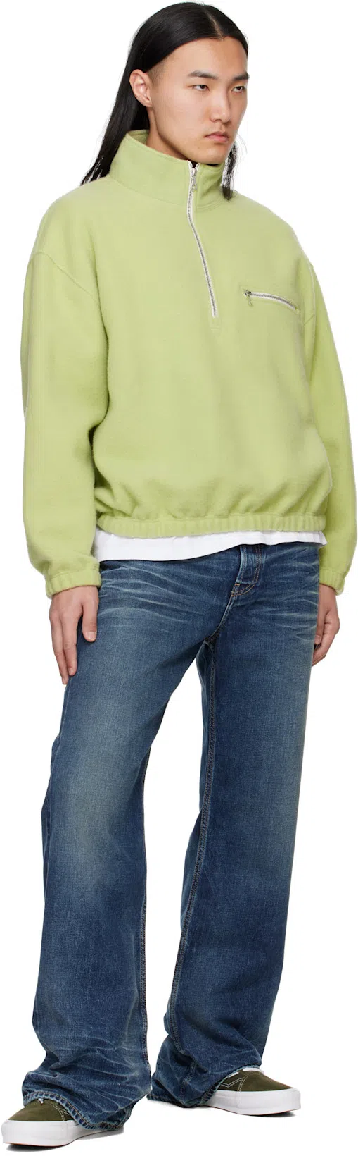 VANS Green Lx Old Skool Sneakers In Grape Leaf