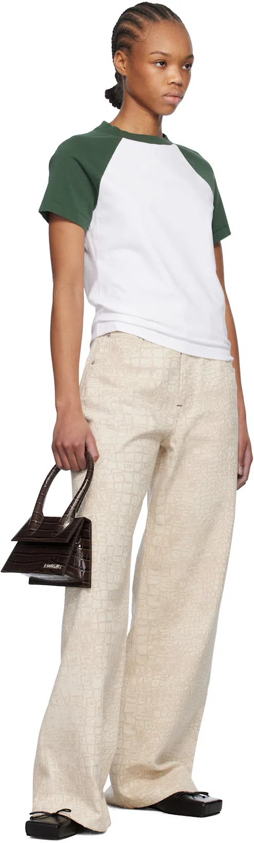 JACQUEMUS Ballerina Mules - Leather - Black