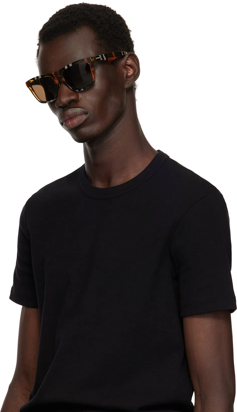 TOM FORD Men's Cotton Crew-neck T-shirt In Blue