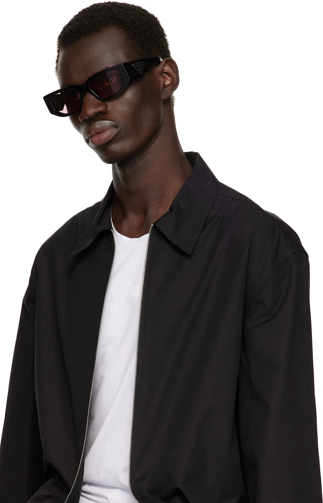 JIL SANDER Straight Plain Jacket In Black