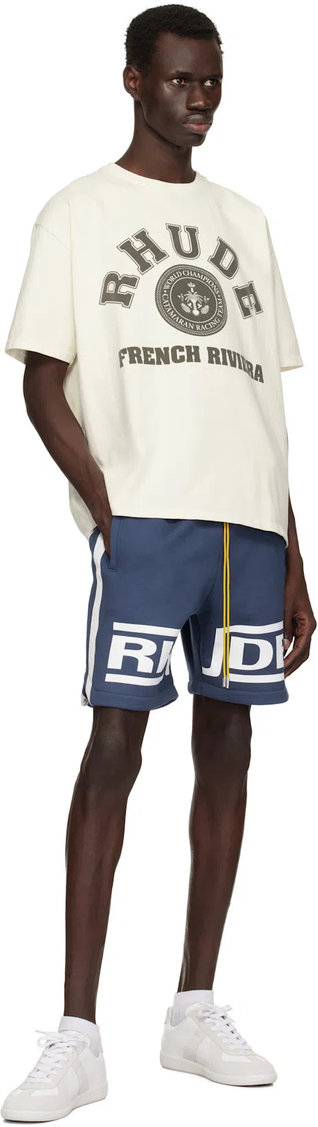 MAISON MARGIELA Off-white Replica Sneakers In 101 Off White