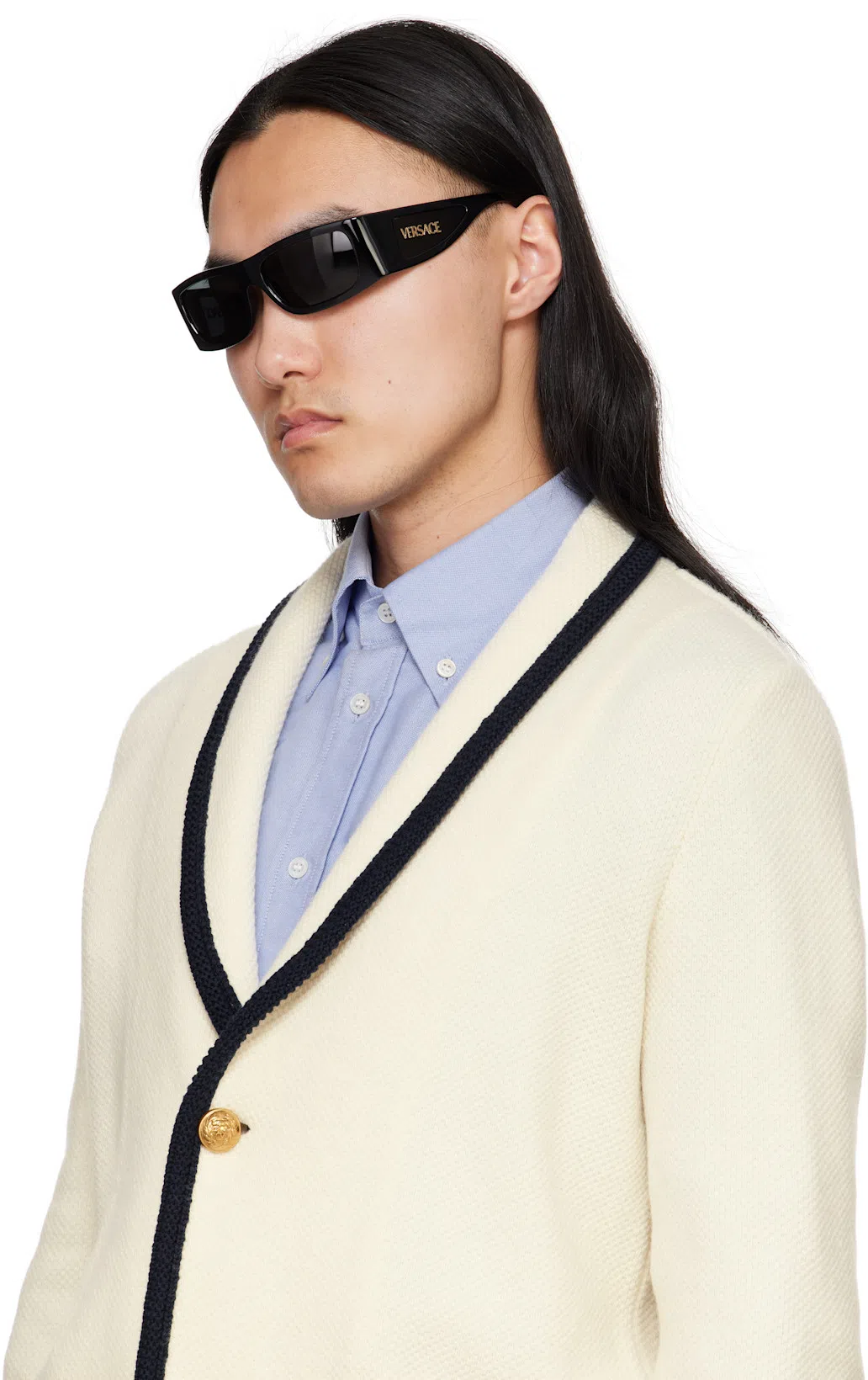 VALENTINO Men's Cotton And Wool Jacket In Beige