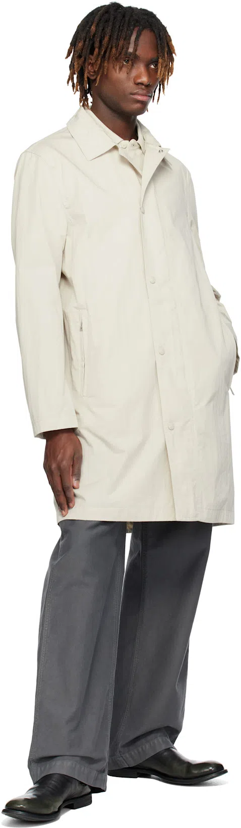 DRIES VAN NOTEN Gray Straight-leg Jeans In 802 Grey