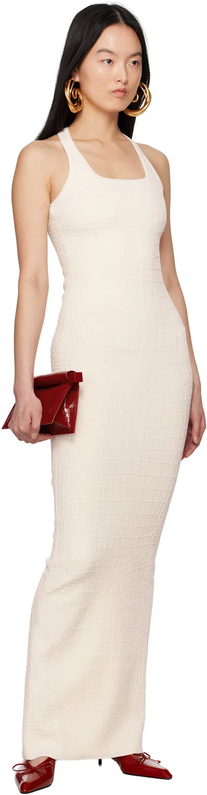 JACQUEMUS Women Les Slingbacks Cubisto B Kitten Heels In Red