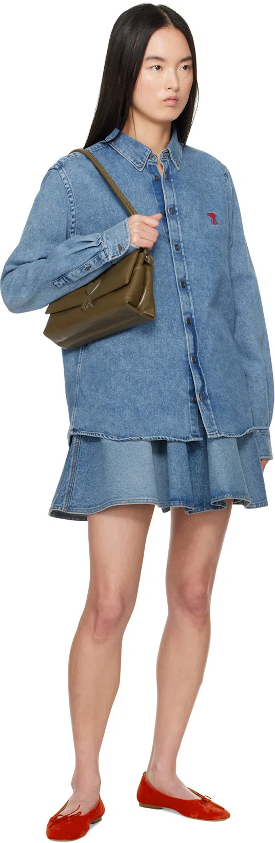 REQINS Harmony Peau In Rouge In Red