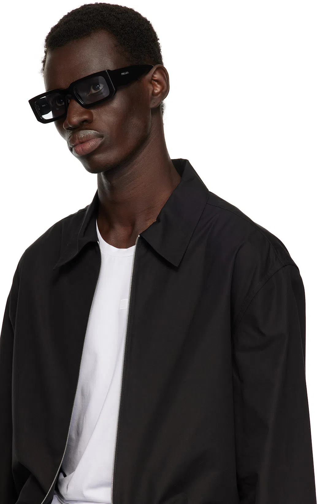 JIL SANDER Straight Plain Jacket In Black