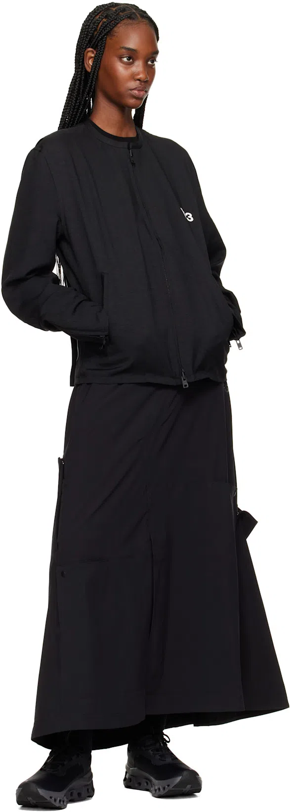 ON Cloudmster 2 Rubber-trimmed Mesh Sneakers In 99024