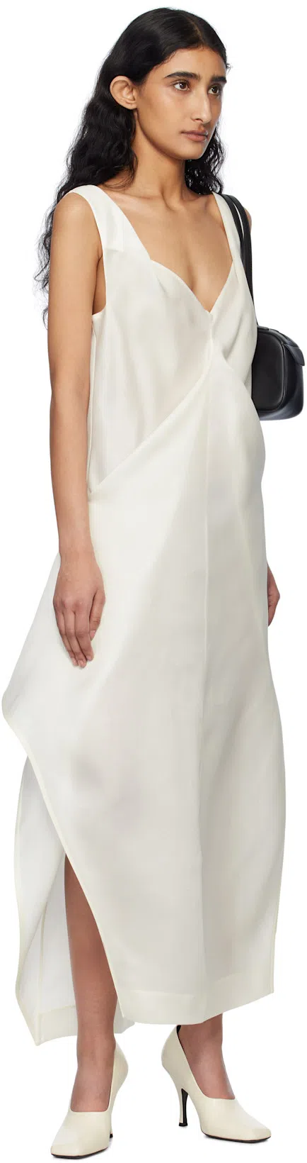 KHAITE Hold All String Small Square Bauletto Shoulder Bag Shoulder Bags Black