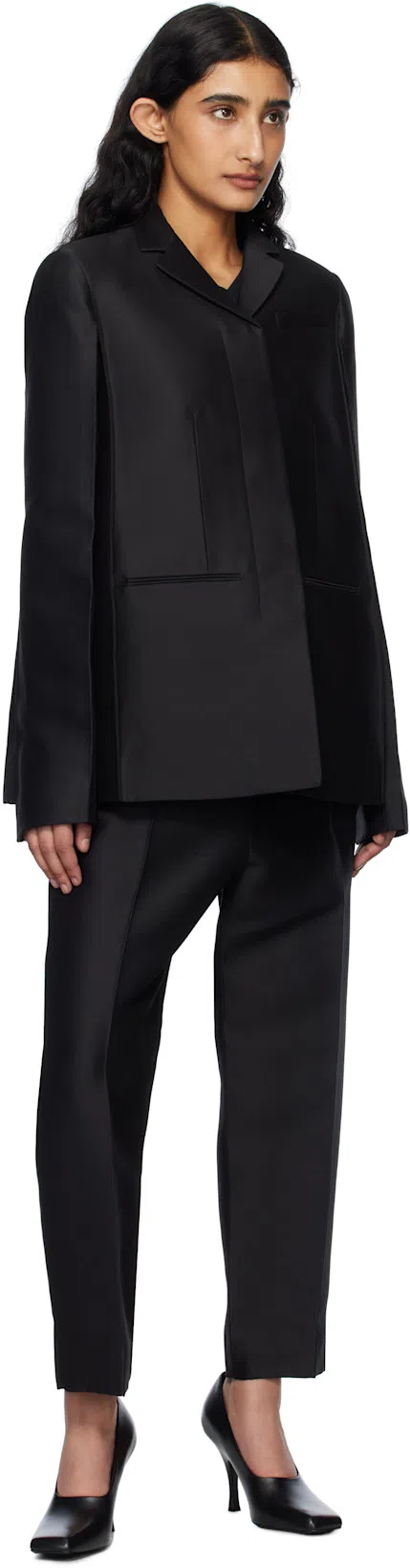 KHAITE Mae Short-sleeved T-shirt In Black