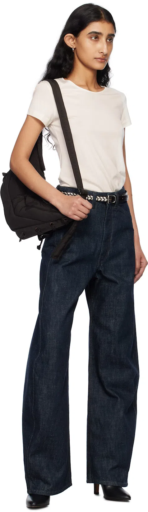 THE ROW Black Prudens Boots In Blk Black