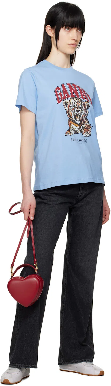 ACNE STUDIOS 2022 Flared High Waist Denim Jeans In Black