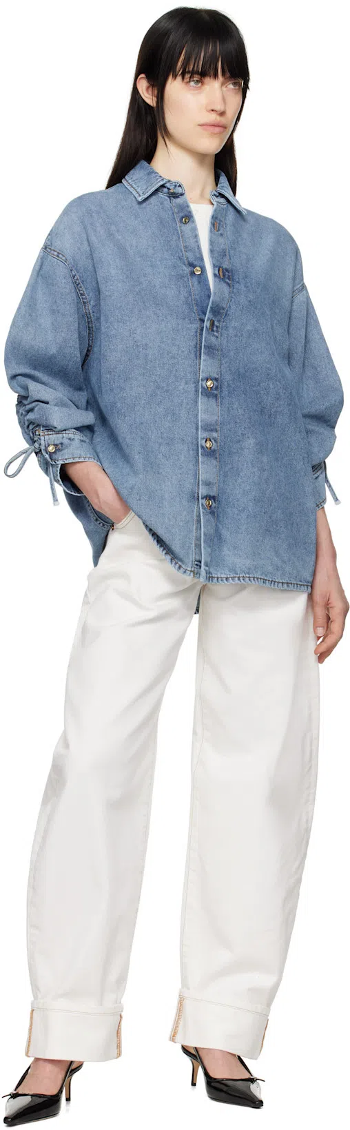 AEYDE Catrina Slingback Pumps In Black