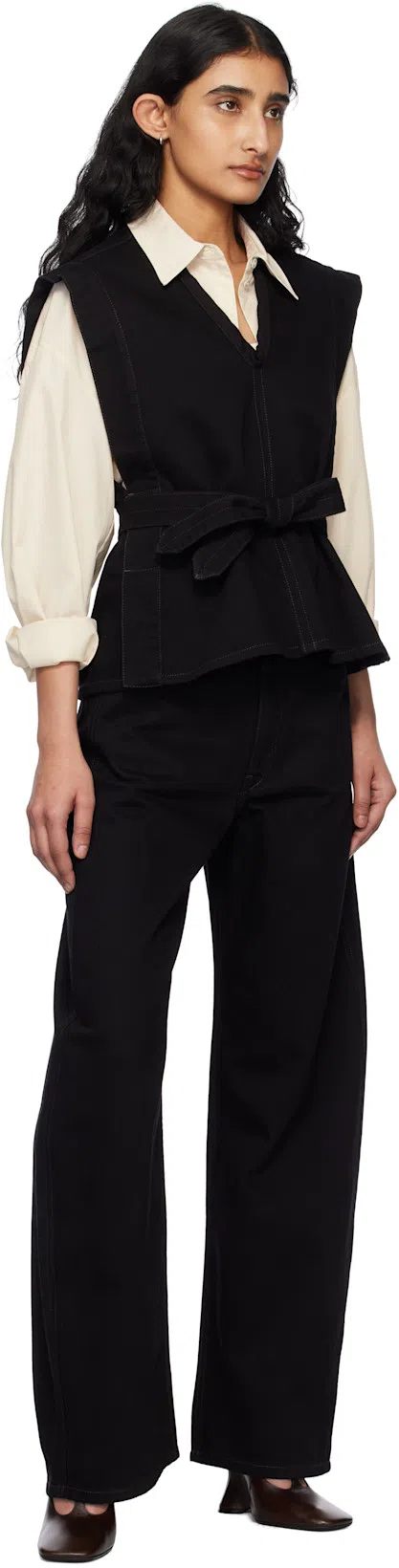 LEMAIRE Seamless Sleeveless Top In Yellow