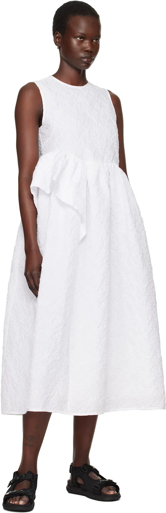 CECILIE BAHNSEN Valeria Sandals In Black