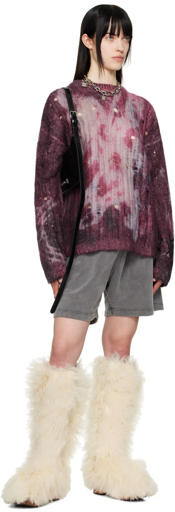 ACNE STUDIOS Platt Micro Shoulder Bag In Black