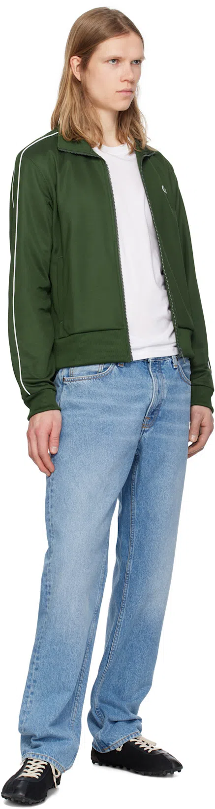 TOM FORD Crew Neck Cotton-lyocell Blend T-shirt In White