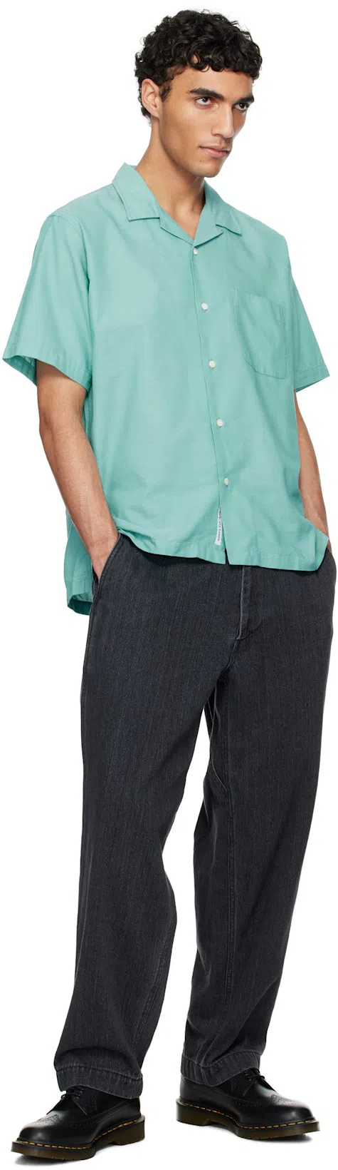 DR. MARTENS Man Lace-up Shoes Black Size 11 Leather