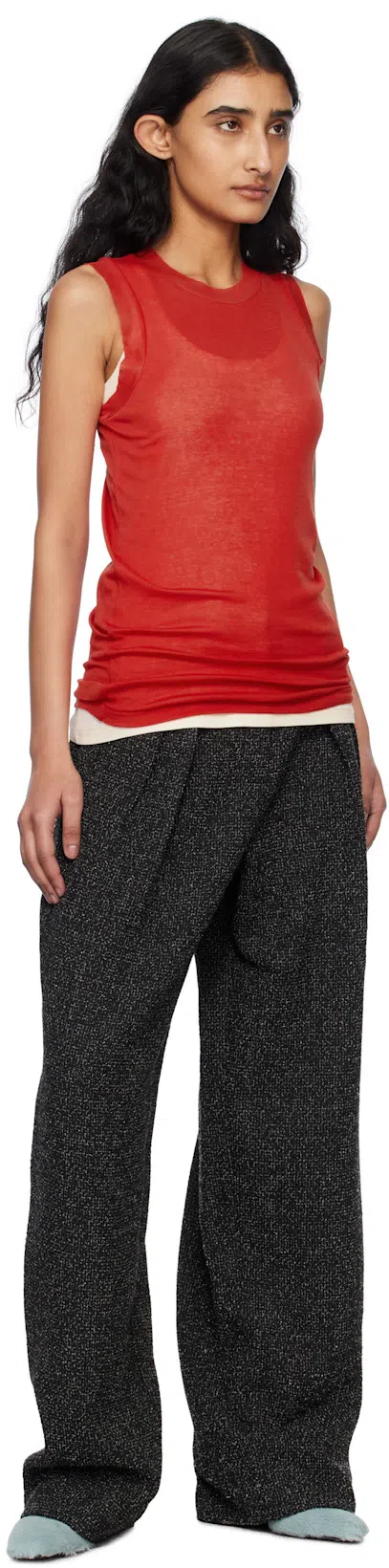 LEMAIRE Seamless Sleeveless Top In Yellow